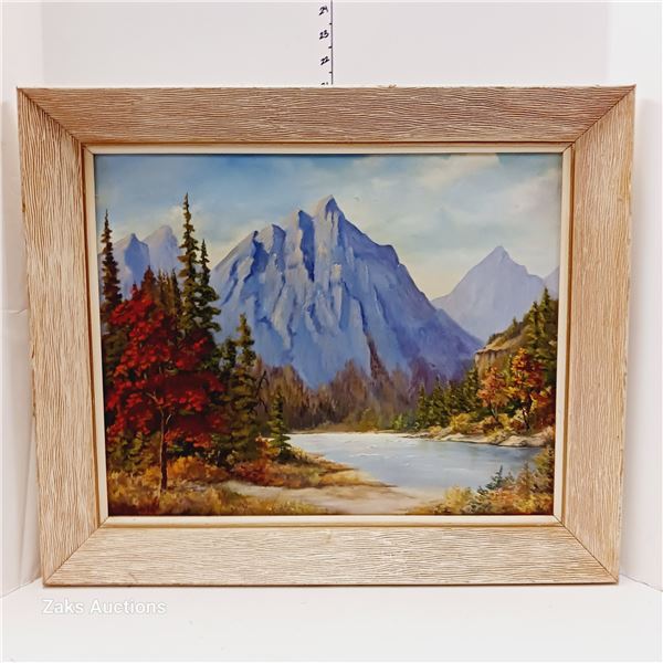 Framed Original Canvas Picture