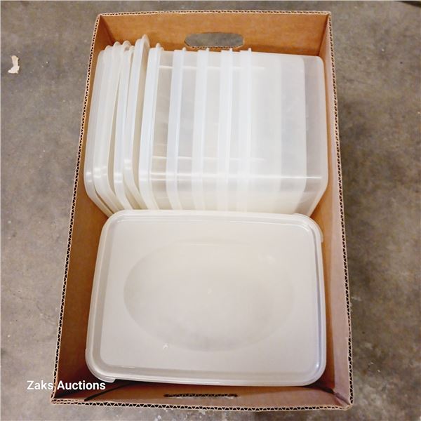 Lot of 6 or More VERY Clean Platic Totes with Lids