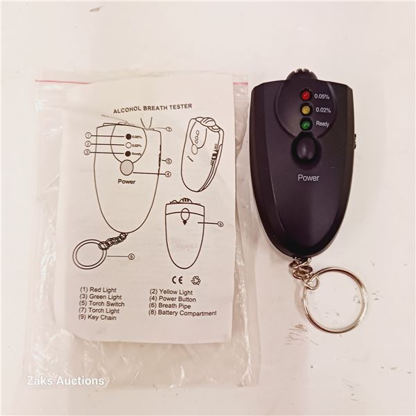Alcohol Breath Tester - New