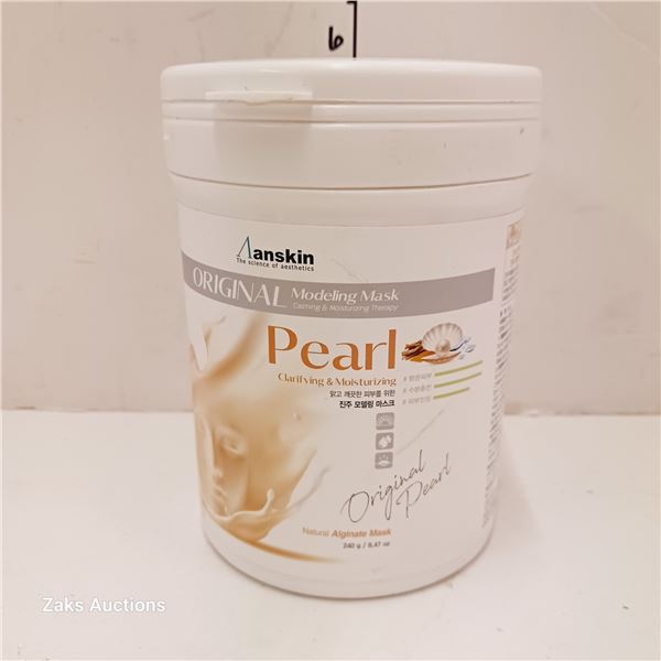 New Aanskin Pearl Clarifying & Moisturizing Natural Alginate Mask