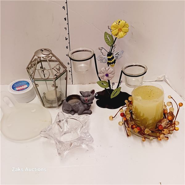 Lot of Candles, Holder, Decor