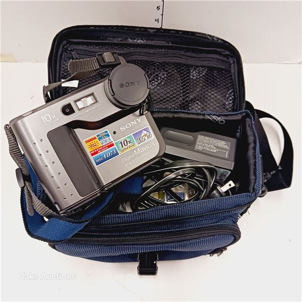 Sony Digital Mavica Camera with Bag, Manual, Accessories