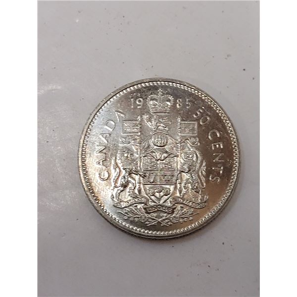 Canada 1985 50 Cent Piece