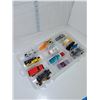 Image 1 : Plastic Organizer with Hot Wheels