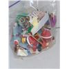 Image 1 : Large Ziploc Bag with Various Disney Tree Ornaments - Inc some broken pieces