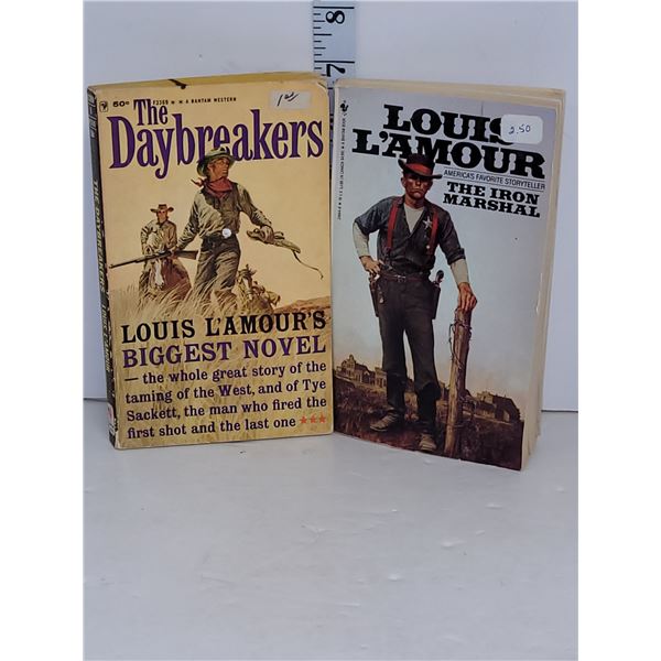 Pair of Louis L'Amour Paperback Novels