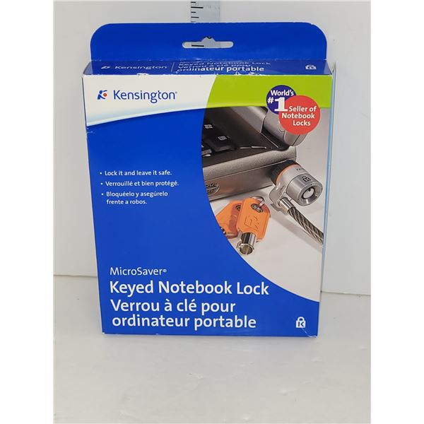 New MicroSaver Keyed Noteboook Lock