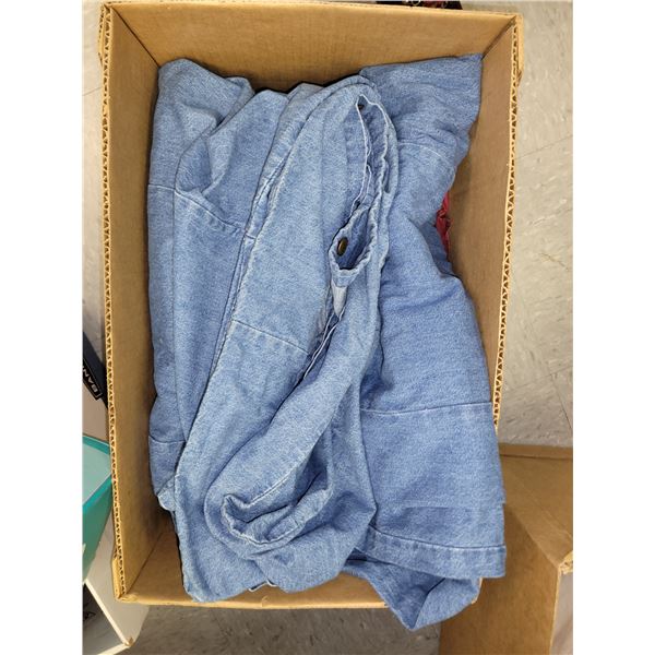 Denim Duvet Cover with other bedding - Measures approx 82x84