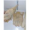 Image 3 : Lot of 3 Pairs of Leather Work Gloves - Large
