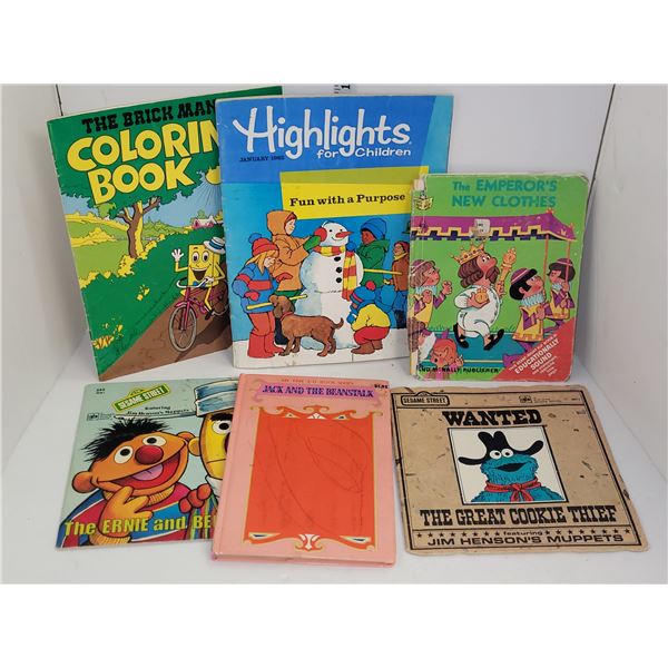 Lot of Vintage 1980s Childrens Books