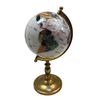 Image 2 : Vintage Gemstone Inlaid World Globe