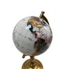 Image 3 : Vintage Gemstone Inlaid World Globe
