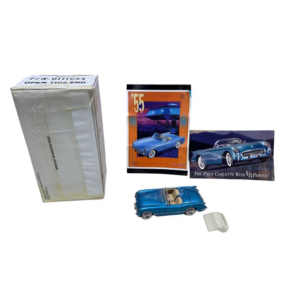 Franklin Mint 1955 Corvette 1:24 Scale Die Cast Car