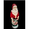 Image 1 : Vintage Santa Claus And Toy Sack Light Up Blow Mold Decoration