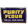 Image 1 : Vintage Purity Flour Porcelain Sign
