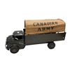 Image 1 : Rare 1950'S Canadian Army Transport Steel Pressed Truck Lumar