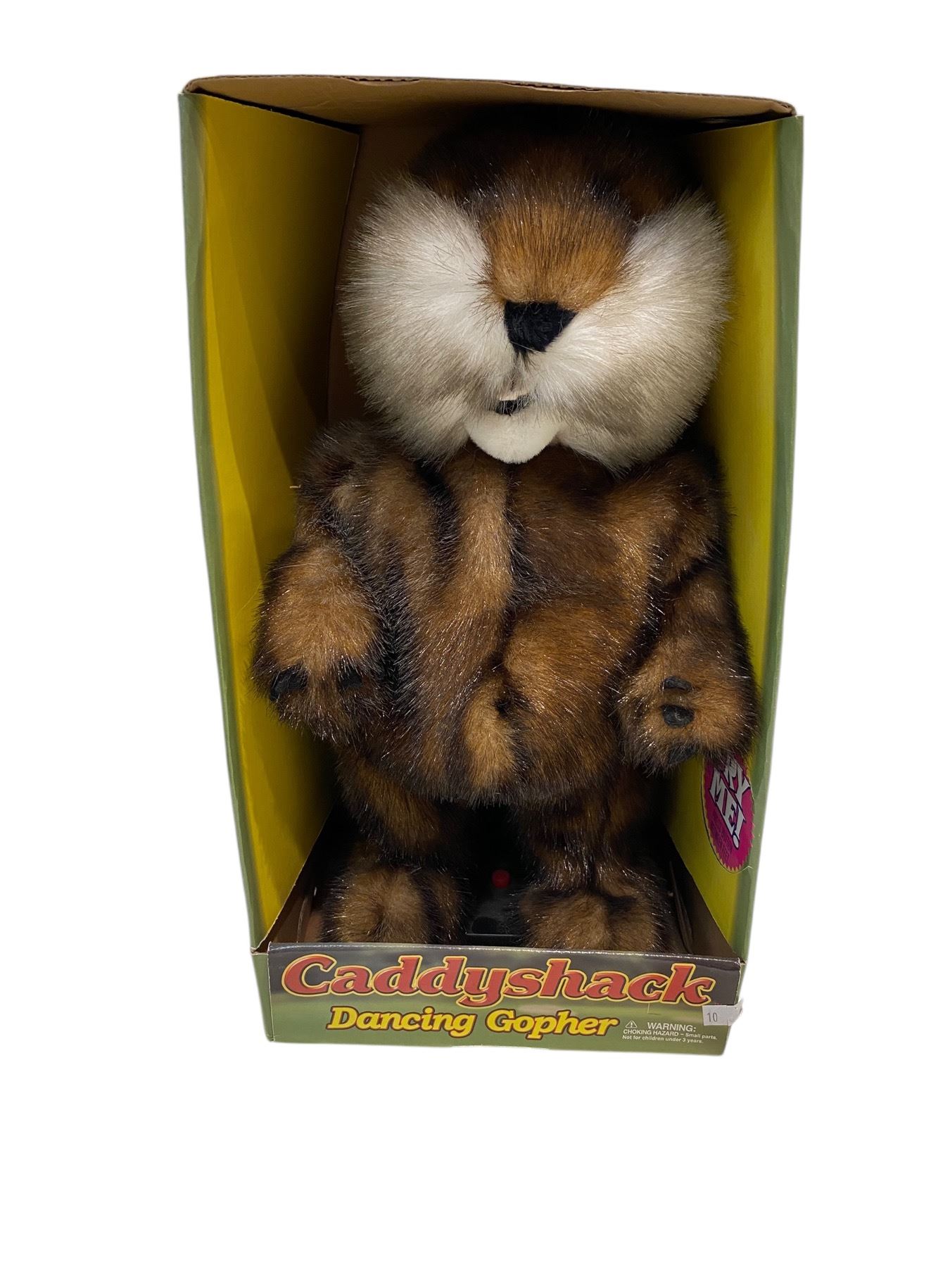 Caddyshack Dancing Gopher Toy With Original Packaging