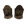 Image 1 : Pair Of Vintage Cast Metal "The Spanish Armada" Bookends