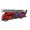 Image 2 : Vintage Friction Fire Truck With Siren Toy Mf718