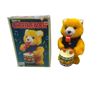 Image 1 : Vintage Teddy The Cheerleader Drumming Toy With Original Box