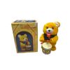 Image 1 : Vintage Teddy The Cheer Leader Drumming Toy With Original Box