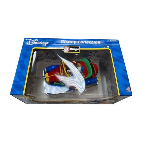 burago☆Disney　Collection☆Donald‘s 313 BBurago Disney - Donald's 313 Convertible (1:18, Red/ Blue