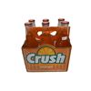 Image 1 : Vintage Crush Cardboard Soda Carrier With 6 Unopened Bottles