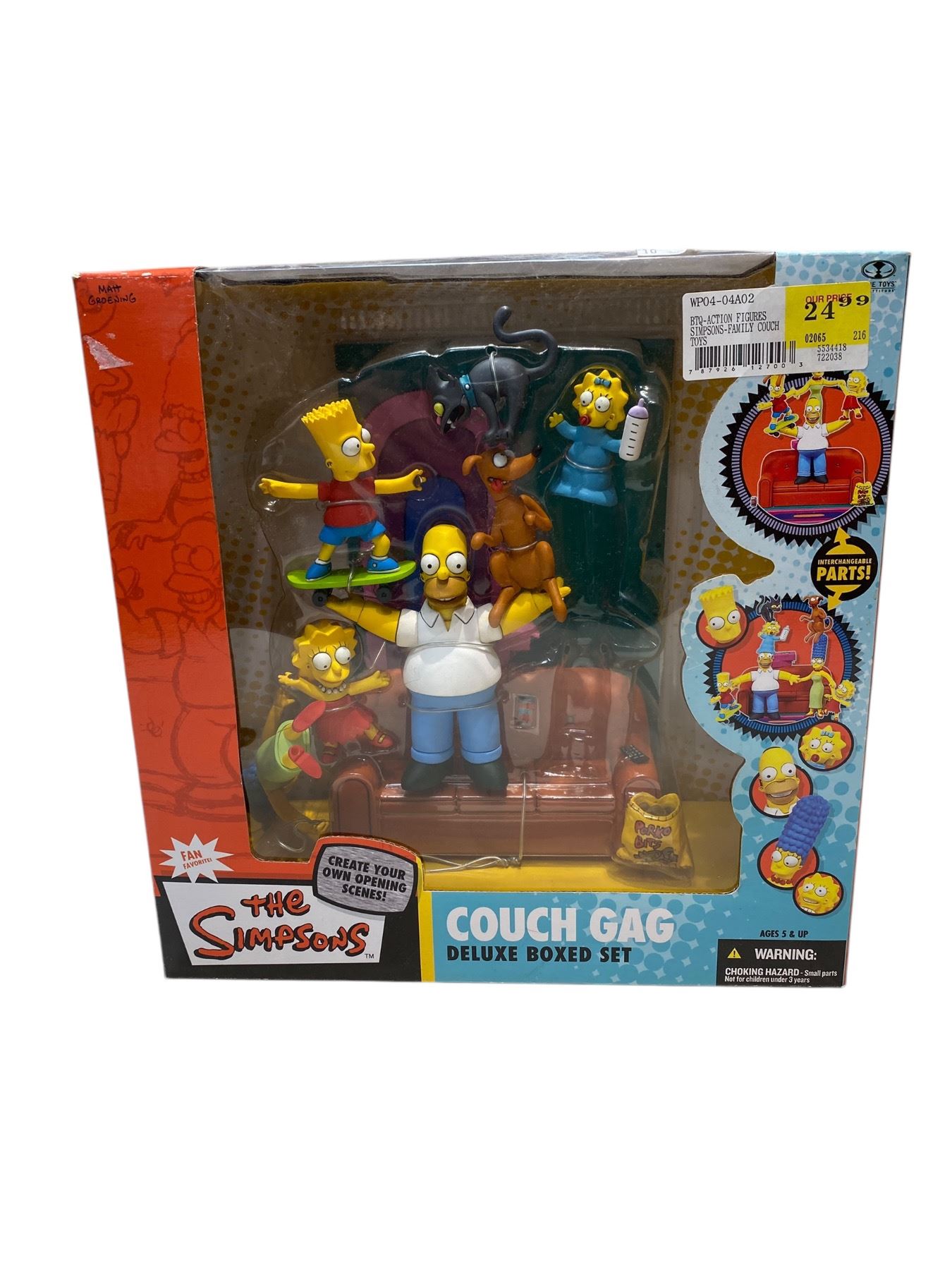 Sweat à Capuche Marvel Deadpool & Wolverine – Simpsons Couch Gag Hommage Officiel