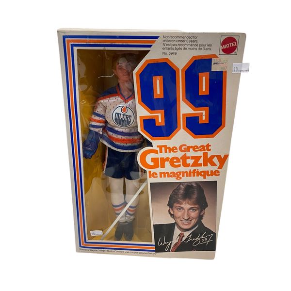 Vintage Mattel The Great Wayne Gretzky 99 Doll No. 5949