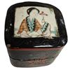 Image 1 : Vintage Lacquered Asian Lidded Box