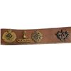 Image 3 : Vintage Military Belt With 9 Add-Ons (Buttons/ Medals) And Assorted Patches