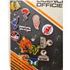Image 2 : 2 Vintage Nhl Pinback Cardboard Displays With Some Pinbacks