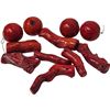 Image 1 : 11 Pieces Of Large Red Branch Coral Beads