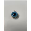 Image 2 : Evil Eye Pendant Wrapped In 585 (14K) Gold Bail
