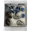 Image 1 : 3 Pairs Of Sherman Earrings & 1 Triad