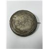 Image 1 : Antique Turkey Ottoman Empire Silver Coin Brooth