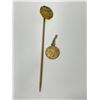 Image 1 : Replica Gold Coin Stickpin + Pendant