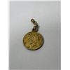 Image 2 : Replica Gold Coin Stickpin + Pendant
