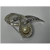 Image 2 : Boucher Rhinestone Choker 15" And Boucher Rhinestone Brooch