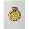 Image 2 : Replica Mini Us $5 Gold Coin Pendant