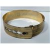 Image 2 : 9Ct Gold + Silver Adjustable Bracelet