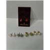 Image 1 : 5 Pairs Of Gold Earrings: (2) 14K Gold & (3) 10K Gold