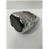 Image 1 : Large Size 12 Ring With Brown Center Stone