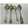 Image 3 : 4 Silver Spoons: Stamped Lion, Sterling, & 800
