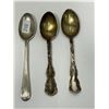 Image 2 : 10 Silver Spoons: Stamped Sterling, 800, Lion, 925