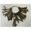 Image 1 : Large Key Ring With Skeleton Keys
