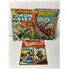 Image 1 : 3 Vintage Comic Books: Secrete Origins, Daredevil, & Iron Fist
