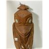 Image 2 : Vintage Hand Made West Coast Native Eagle Rattle With Abalone Inlay Details
