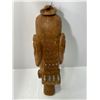 Image 3 : Vintage Hand Made West Coast Native Eagle Rattle With Abalone Inlay Details