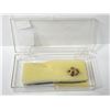 Image 1 : Natural Gold In Quartz Stick Pin